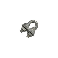 Зажим для стальных канатов STEELREX DIN 741, цинк, 10 мм, упаковка 2 шт. 0519010000W100000210