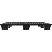 Паллет Gigant 1200x800x140 вкладываемый на ножках чёрный 34202