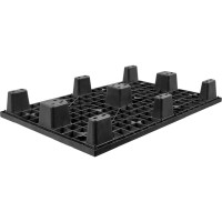 Паллет Gigant 1200x800x160 вкладываемый на ножках чёрный 34227