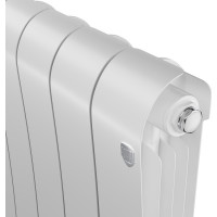 Радиатор биметаллический Royal Thermo Infinity 500 Bianco Traffico 8 секций НС-1630013