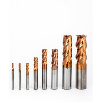 Фреза концевая твердосплавная 4-зубая А-Сервис ф10х75L