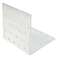 Крепежный уголок Gigant равносторонний 100x100x100х1.8 мм цинк 123874