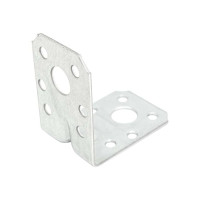 Крепежный уголок Gigant усиленный 50x35х1.5 мм цинк 123876