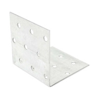 Крепежный уголок Gigant равносторонний 60x60x60х1.8 мм цинк 123878