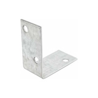Крепежный уголок Gigant равносторонний 20x40х1.8 мм цинк 123884