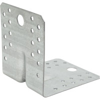 Крепежный уголок Gigant усиленный 90x100х100х1.8 мм цинк 123885
