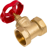 Клапан запорный SantechSystems 15б1п Ду40 Ру16 м/м, латунь 109-0055