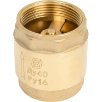 Клапан обратный пружинный SantechSystems Ду40 Ру16 м/м д/лат 022-3328