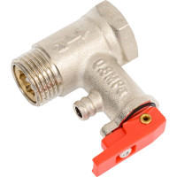 Клапан предохранительный для бойлеров SANTECHSYSTEMS латунь, 1/2", р/м 8бар, с курком 120-6979