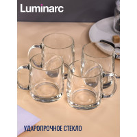 Кружка LUMINARC Нордик 380 мл прозрачная H8502