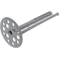 Дюбель-гриб для теплоизоляции Интехпласт 10*120, с пластиковым гвоздем, 100 шт 135864334511