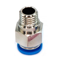 Пневмофитинг цанговый прямой с наружной резьбой HIMPT PC 16-04 (R1/2) 00-00010039