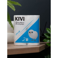 Полотенце бумажное Kivi белое, 2 слоя, 2 рулона 4612754820054 00-00000147