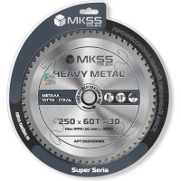 Диск пильный по металлу MKSS Toolbox Heavy Metal SS3125 250x60Тх1.5/1.9x30мм SS31250001