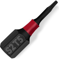 Набор торсионных магнитных бит MKSS Toolbox TORX 25мм, 10шт MK2802