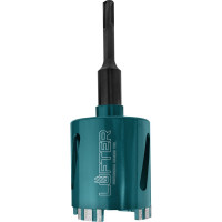 Коронка алмазная LUFTER MAGNETIC LOCK SDSplus без удара, бетон, армобетон 72 мм 026-72