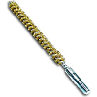 Щетка ерш Lessmann 8х80х115 мм М6, латунь 0.15 мм 500708