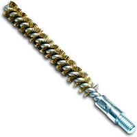 Щетка ерш Lessmann 10х80х115 мм М6, латунь 0.15 мм 500710
