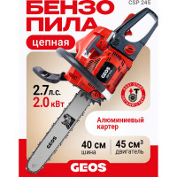 Мотопила цепная бензиновая GEOS CSP245 213337