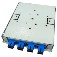 Кросс настенный НК-Групп W4-SC/SM-4-4-1- в комплектации на 4 порта W4SCU4