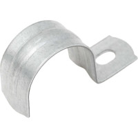 Скоба металлическая Gigant однолапковая СМО 19-20 мм с/о оцинк. 100шт GMB-1/1920O