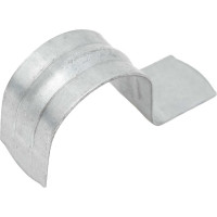 Скоба металлическая Gigant однолапковая СМО 25-26 мм б/о оцинк. 100шт GMB-1/2526