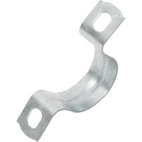 Скоба металлическая Gigant двухлапковая СМД 25-26 мм с/о оцинк. 100шт GMB-2/2526O