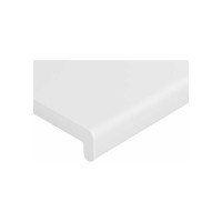 Подоконник Vitrage Витраж плюс ПВХ, белый матовый, 2000x400 мм, 01.02.085.2000.400