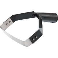 Полольник петлеобразный КЭС рессорно-пружинная сталь, 155х1250 мм, деревянный черенок 21010064