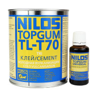Клей для холодной вулканизации Белтпрофи Nilos TL-T70 1 кг + отвердитель, 33 гр 00-00008090