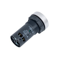 Кнопка Systeme Electric SB7 моноблочная, 22 мм, красная с возвратом, металл, 1НО+1НЗ, IP65 SB7EA45