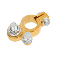 Клемма АКБ Nord-Yada латунь 2шт усиленная грузовая болт М10 ТМ Nord YADA 909359