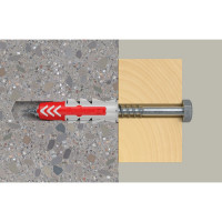 Дюбель с шурупом Fischer DUOPOWER 10x50 (25 шт.) 577283