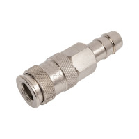 Быстросъемный разъем (мама) TOPTUL с елочкой 13 мм KA40SH2E