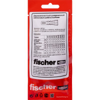 Дюбель Fischer DUOPOWER 6x30 (28шт.) 577320