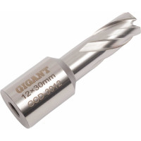Сверло корончатое, HSS, L=30 мм, d=12 мм Gigant GCD-3012