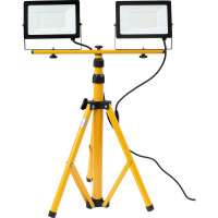 Светодиодные прожекторы на штативе IP65 140W, 2x70W 6400K Gigant GTMS-140