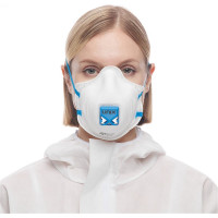 Полумаска формованная фильтрующая UNIXAir 113V FFP3 R D 1 шт. 102-044-0033