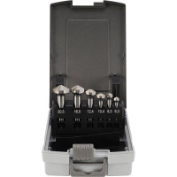Набор зенковок H-Tools 120гр. 6.3-20.5мм 3z HSSE-Co5 6шт 890806EHT