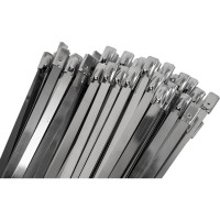 Стальные хомуты-стяжки Gigant нержавеющие 4,6x250мм 100шт. 123940