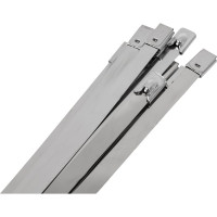 Стальные хомуты-стяжки Gigant нержавеющие 7,9x400мм 10шт. 123950