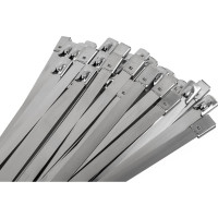 Стальные хомуты-стяжки Gigant нержавеющие 7,9x300мм 50шт. 123955