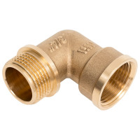 Угольник латунный Millennium 3/4" x 3/4" внутренняя/наружная резьба LUFM3434