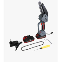 Аккумуляторная бесщеточная цепная пила Profipower MKGST-18V (Li-ion-2шт, 2.0Ач, 0-4500 об/мин, З/У, коробка) E0097