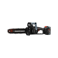 Аккумуляторная цепная бесщеточная пила Profipower MKDUC-20V (Li-ion-1 шт, 4.0 Ач, шина 12", 0-4000об/мин, цепь, З/У, в коробке) E0114M1