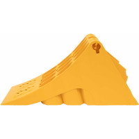 Упор противооткатный Gigant для грузового транспорта, желтый, 477х225х198. GNDC-3