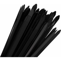 Нейлоновая хомут-стяжка 7,6х300 черная, 100 шт Gigant G/1/86