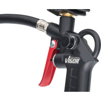 Пистолет для накачки шин HAZET с аналоговым манометром Vigor Equipment V6905