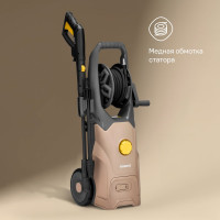 Мойка Nocord 2200 Вт, 170 бар - 130 бар, 450 л/час, регулировка давления, грязевая фреза, пеногенератор 1000 мл, кабель 5 м, шланг 8 м, колеса, NPW-2200.170.450.RA 902210.NPW-2200.170.450.RA-2