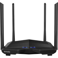 Двухдиапазонный гигабитный Wi-Fi роутер Tenda AC10 AC1200, до 300 Мбит/с на 2,4 ГГц + до 867 Мбит/с до 5 ГГц, LAN 3x1 Гбит/с, WAN 1x1 Гбит/с, 4*5dBi внешние антенны 10000052505